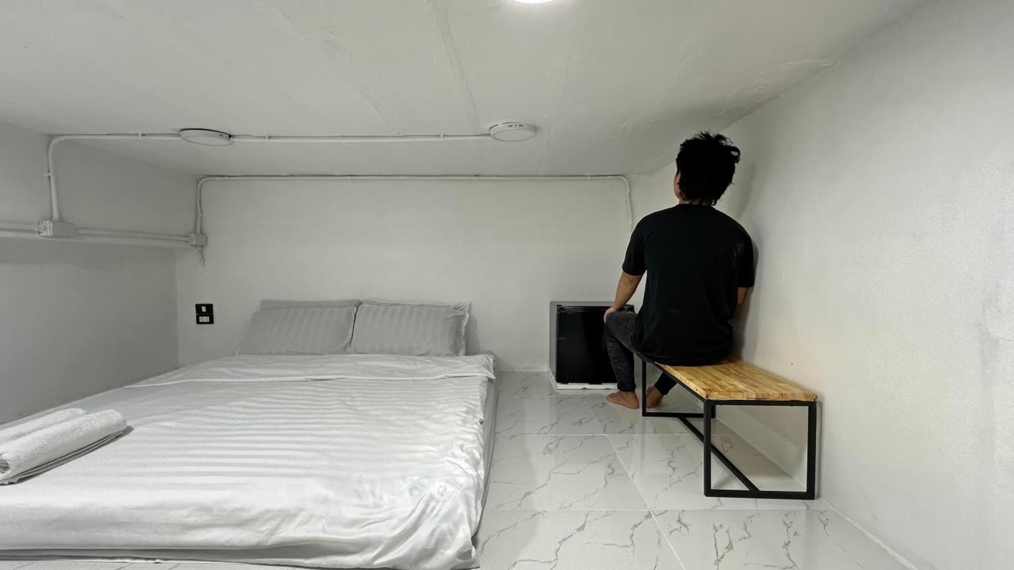 방콕 Megun Capsule 150 Cm 아파트 외부 사진